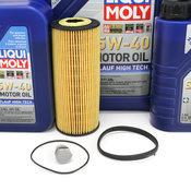 Audi Engine Oil Change Kit - Liqui Moly 06E115562AKT69