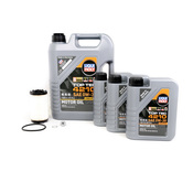 Audi Engine Oil Change Kit - Liqui Moly 06M198405FKT2