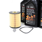 VW Oil Change Kit (5W40) - Genuine VW KIT-00399