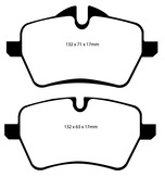 BMW Ultimax OEM Plus Brake Pad Set - EBC Brakes UD1204