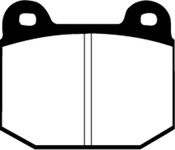 BMW Greenstuff 2000 Street Sport Brake Pad Set - EBC Brakes DP2197