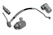 BMW AC Suction Hose - Vemo 64538384859