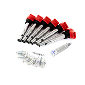 VW Ignition Coil & Spark Plug Service Kit - Genuine VW KIT-00628
