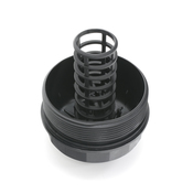 Porsche Engine Oil Filter Cover - Genuine Porsche 95510743301