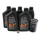 VW Oil Change Kit (5W40) - Genuine VW KIT-00424