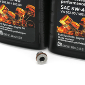 VW Oil Change Kit (5W40) - Genuine VW KIT-00424