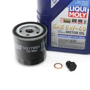 VW Oil Change Kit (5W40) - Liqui Moly KIT-523260