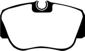Mercedes Brake Pad Set - EBC DP2778