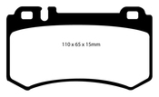 Mercedes Brake Pad Set - EBC UD984