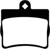 Mercedes Brake Pad Set - EBC DP21135