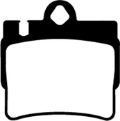 Mercedes Brake Pad Set - EBC DP21364