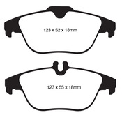 Mercedes Brake Pad Set - EBC DP31990C