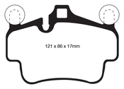 Porsche Brake Pad Set - EBC DP42029R