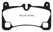 Porsche VW Disc Brake Pad Set - EBC DP41836R