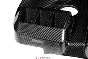 BMW Gloss Black Carbon Engine Cover - Eventuri EVE-G8XM-CF-ENG