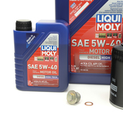 Volvo Diesel Oil Change Kit - Liqui Moly 1257492KT