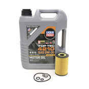VW Diesel Oil Change Kit (0W30) - Liqui Moly KIT-00484
