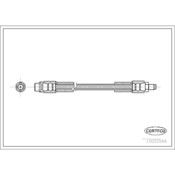 Audi Brake Hose - Corteco 4E0611775J