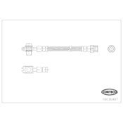 VW Brake Hydraulic Hose - Corteco 5N0611775
