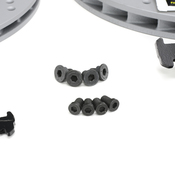 BMW Brake Kit - Zimmermann/Hawk 34112282445KTFR2