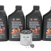 VW Oil Change Kit (0W20) - Genuine VW KIT-00447