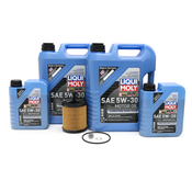 VW Oil Change Kit (5W30) - Liqui Moly KIT-00488