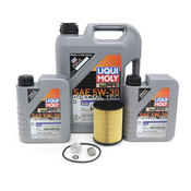 Audi Engine Oil Change Kit - Liqui Moly 021115562AKT10