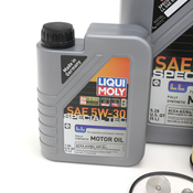 Audi Engine Oil Change Kit - Liqui Moly 021115562AKT10