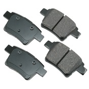 Jaguar Brake Pad Set - Akebono C2S52081