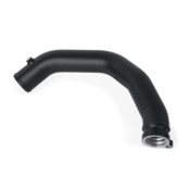 BMW Wrinkle Black Charge Pipe Set - Mishimoto MMICP-F80-15