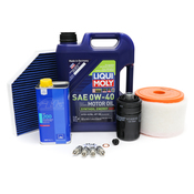 Audi Maintenance Service Kit - Liqui Moly 06J115403QKT30