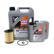 VW Oil Change Kit (5W30) - Liqui Moly KIT-01051