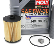 VW Oil Change Kit (5W30) - Liqui Moly KIT-01051