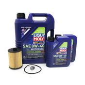 VW Oil Change Kit (0W40) - Liqui Moly KIT-01054
