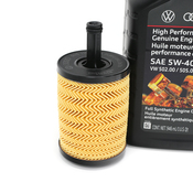 VW Oil Change Kit (5W40) - Genuine VW KIT-00405