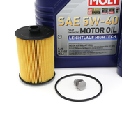 VW Oil Change Kit (5W40) - Liqui Moly KIT-00560