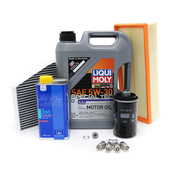 Audi Maintenance Service Kit - Liqui Moly 06J115403QKT37