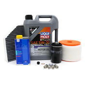 Audi Maintenance Service Kit - Liqui Moly 06J115403QKT29