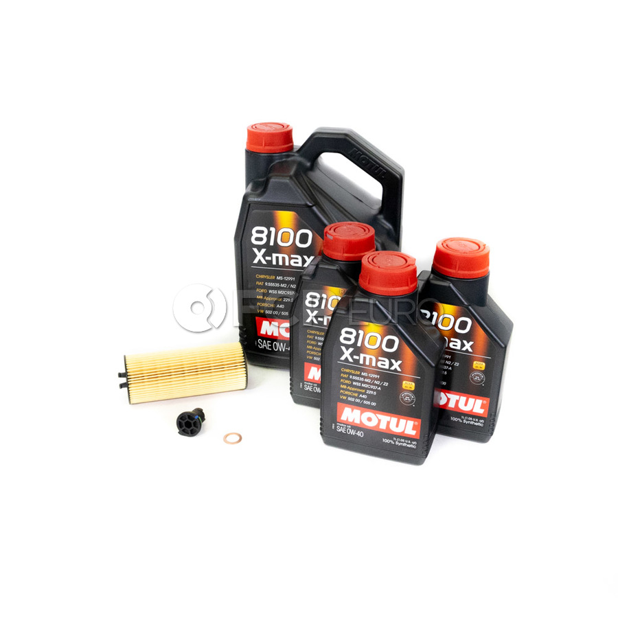 Mercedes Oil Change Kit 0W-40 - Motul X-max M178AMGGT | FCP Euro