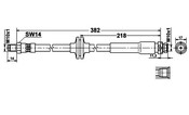 Volvo Brake Hose - ATE 32221982
