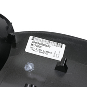 BMW Lower Housing Section Left (Gloss Black) - Genuine BMW 51167308653