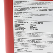 10W60 Fully Synthetic Engine Oil (1 Gallon) - Red Line 11705