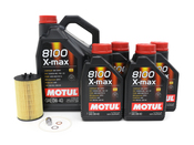 Mercedes Oil Change Kit 0W-40 - Motul X-max 0001803009.9L