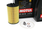Mercedes Oil Change Kit 0W-40 - Motul X-max 0001803009.9L