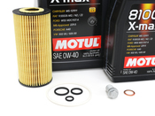 Mercedes Oil Change Kit 0W-40 - Motul X-max 2751800009.11L