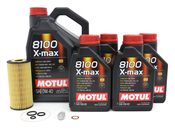 Mercedes Oil Change Kit 0W-40 - Motul X-max 2751800009.9L