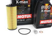 Mercedes Oil Change Kit 0W-40 - Motul X-max 2781800009.6L