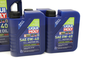 Mercedes Oil Change Kit 0W-40 - Liqui Moly 1761800800