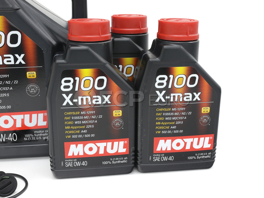 Mercedes Oil Change Kit 0W40 Motul Xmax 1761800800 FCP Euro