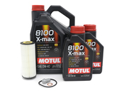 Mercedes Oil Change Kit 0W-40 - Motul X-max 1761800800